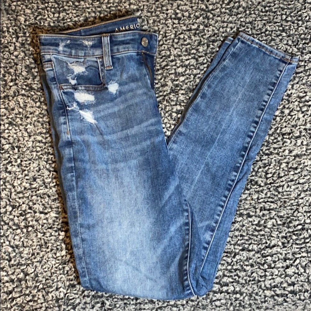 Size 10 Regular Super High Rise Jeggings